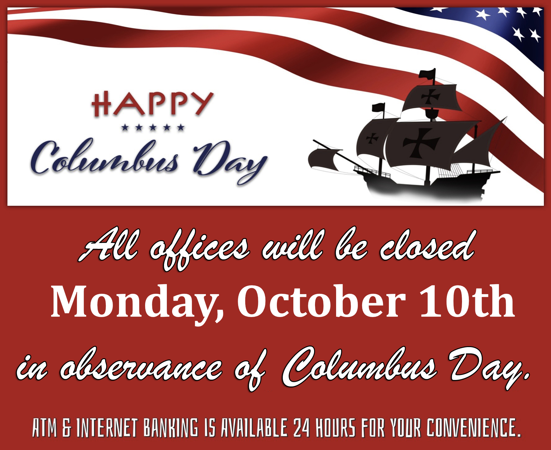 columbus day closure october 10