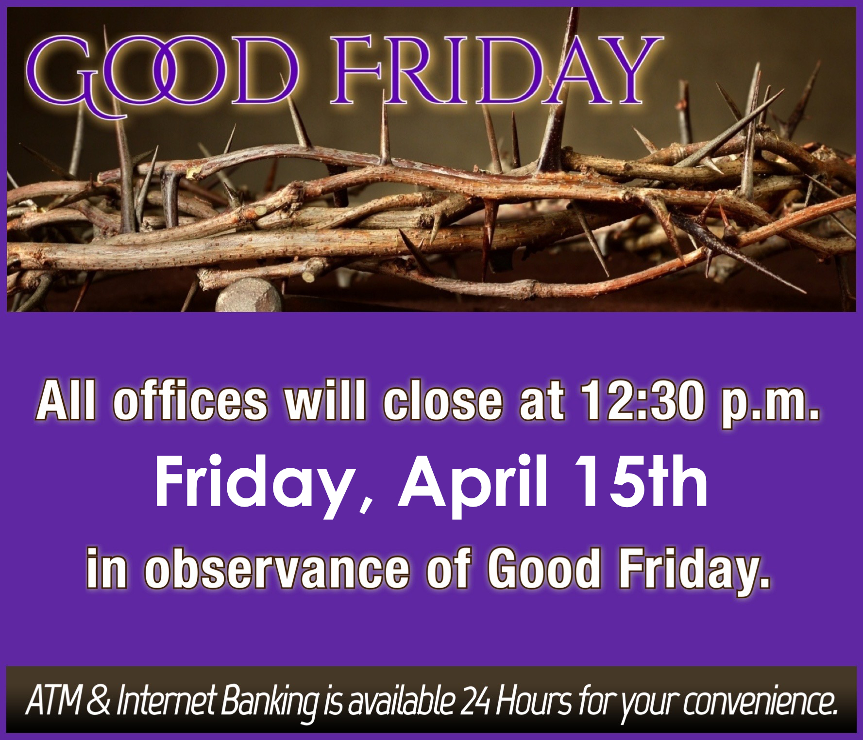 good friday notice