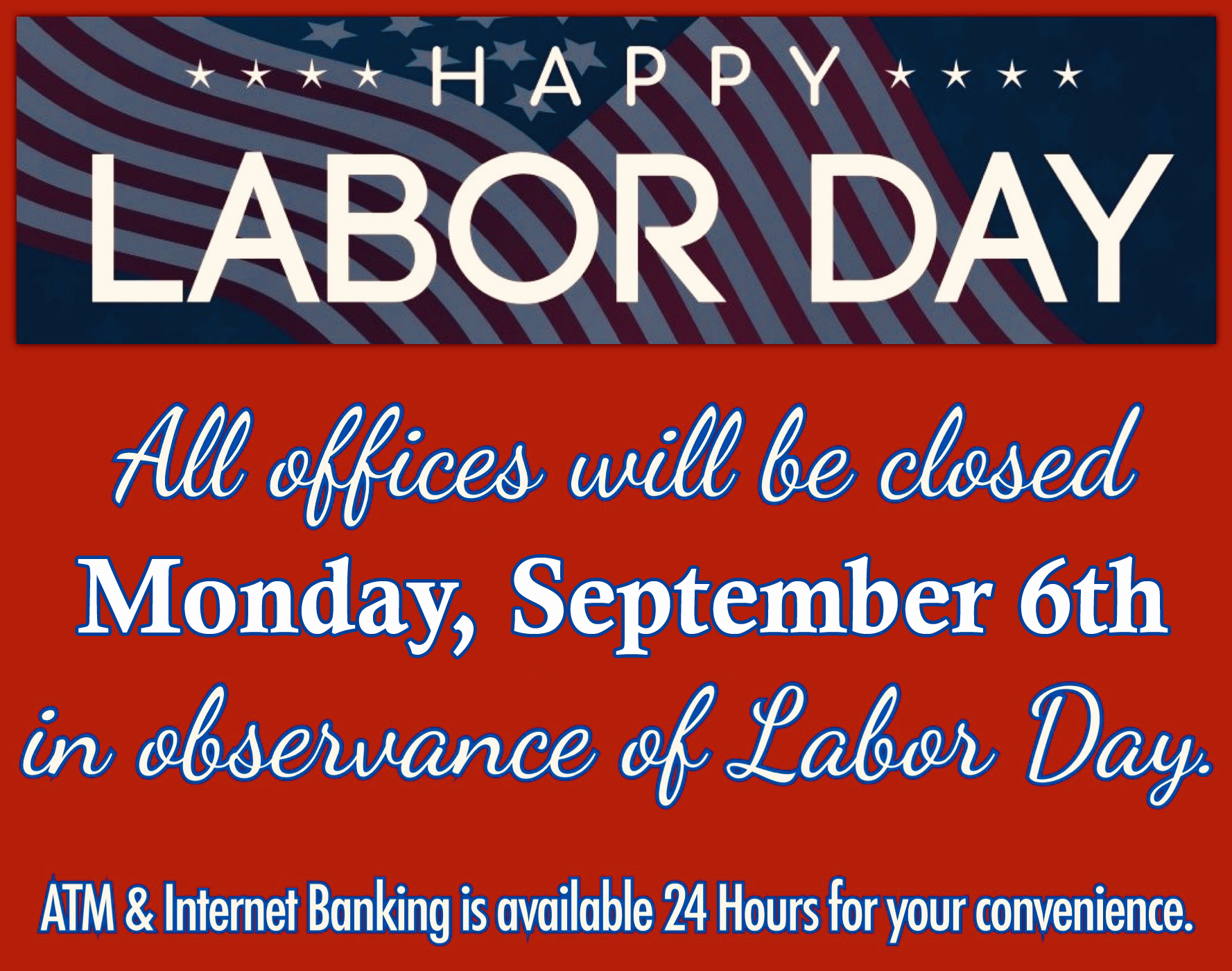 labor day notice