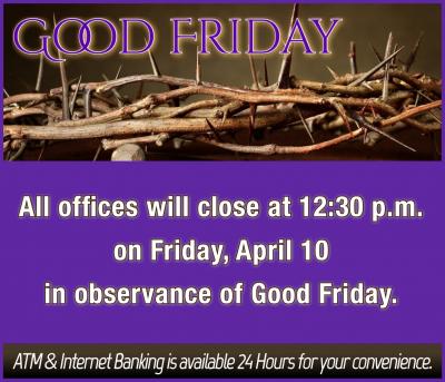 good friday closure