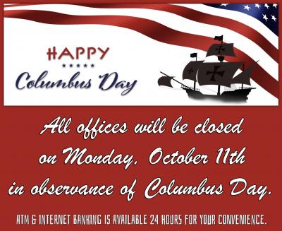 columbus day notice